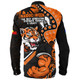 Wests Tigers Long Sleeve Shirt NAIDOC Indigenous Warrior Spirit