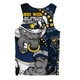 North Queensland Cowboys Men Singlet NAIDOC Indigenous Warrior Spirit