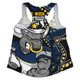 North Queensland Cowboys Women Racerback Singlet NAIDOC Indigenous Warrior Spirit
