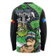 Canberra Raiders Long Sleeve T-shirt NAIDOC Indigenous Warrior Spirit