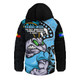 New South Wales Blues Hooded Padded Jacket NAIDOC Indigenous Warrior Spirit