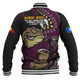 Queensland Maroons Baseball Jacket NAIDOC Indigenous Warrior Spirit