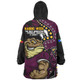 Queensland Maroons Snug Hoodie NAIDOC Indigenous Warrior Spirit