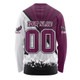 Manly Warringah Sea Eagles Long Sleeve T-shirt Fearless Soul Series