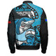 Cronulla-Sutherland Sharks Bomber Jacket NAIDOC Indigenous Warrior Spirit