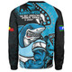 Cronulla-Sutherland Sharks Sweatshirt NAIDOC Indigenous Warrior Spirit