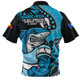 Cronulla-Sutherland Sharks Zip Polo Shirt NAIDOC Indigenous Warrior Spirit