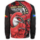 Redcliffe Dolphins Sweatshirt NAIDOC Indigenous Warrior Spirit