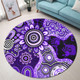 Indigenous Australian Aboriginal Round Rug Aboriginal Dot Art Painting Unity Concept