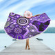 Indigenous Australian Aboriginal Beach Blanket Aboriginal Dot Art Painting Unity Concept