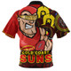 Gold Coast SUNS Zip Polo Shirt NAIDOC Spirit Of Country