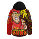 Gold Coast SUNS Hooded Padded Jacket NAIDOC Spirit Of Country