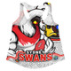Sydney Swans Women Racerback Singlet NAIDOC Spirit Of Country