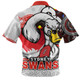 Sydney Swans Zip Polo Shirt NAIDOC Spirit Of Country
