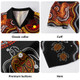 Indigenous Australian Aboriginal Hawaiian Shirt Hand Of The Land Heart Of The Sea