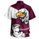 Manly Warringah Sea Eagles Hawaiian Shirt Defend The Pride
