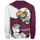 Manly Warringah Sea Eagles Sweatshirt Defend The Pride