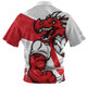 St. George Illawarra Dragons Zip Polo Shirt Defend The Pride