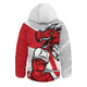 St. George Illawarra Dragons Hooded Padded Jacket Defend The Pride