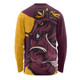 Brisbane Broncos Long Sleeve T-shirt Defend The Pride