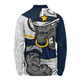North Queensland Cowboys Long Sleeve Polo Shirt Defend The Pride