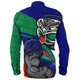 New Zealand Warriors Long Sleeve Shirt Defend The Pride