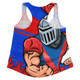Newcastle Knights Women Racerback Singlet Defend The Pride