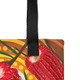 Indigenous Australian Aboriginal Tote Bag Banksia Blaze