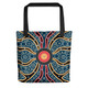 Indigenous Australian Aboriginal Tote Bag Gathering Spirit