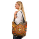 Indigenous Australian Aboriginal Tote Bag Sacred Gathering Circles