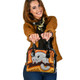 Indigenous Australian Aboriginal Shoulder Handbag Midnight Tree Hugger