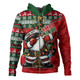 Australia Hoodie Santa Dabs Down Under Xmas In July Edition