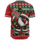 Australia Baseball Shirt Santa Dabs Down Under Xmas In July Edition