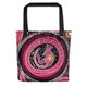 Indigenous Australian Aboriginal Tote Bag Aboriginal Background Featuring Kangaroo Dot Design