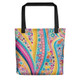 Indigenous Australian Aboriginal Tote Bag Aboriginal Colourful Dots Inspired