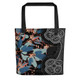Indigenous Australian Aboriginal Tote Bag Australian Native Floral Seamless Pattern