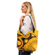 Indigenous Australian Aboriginal Tote Bag Sun Pathway Walkabout