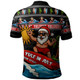 Australia Polo Shirt Santa's Yule Wave Ride