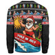 Australia Sweatshirt Santa's Yule Wave Ride