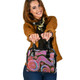 Indigenous Australian Aboriginal Shoulder Handbag Aboriginal Background Featuring Dot Design