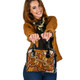 Indigenous Australian Aboriginal Shoulder Handbag Aboriginal Lizards Journey Through Earthwave Paths