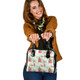 Indigenous Australian Aboriginal Shoulder Handbag Rainbow Lorikeets Colorful Tropical Exotic Flowers
