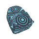 Indigenous Australian Aboriginal Backpack Aboriginal Blue Ocean Dot Circles Pattern