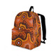 Indigenous Australian Aboriginal Backpack Aboriginal Desert Glow Sunrise Path Dreaming Style