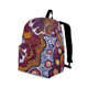 Indigenous Australian Aboriginal Backpack Aboriginal Dreaming Dots Flow Across The Country