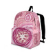 Indigenous Australian Aboriginal Backpack Aboriginal Dusty Rose Circle Meeting Flow Journey
