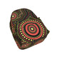 Indigenous Australian Aboriginal Backpack Aboriginal Fire Dreaming Ripple Journey Art