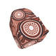 Indigenous Australian Aboriginal Backpack Aboriginal Journey Lines Of The Red Earth Pattern