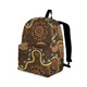 Indigenous Australian Aboriginal Backpack Aboriginal Nature Spirit Path In Brown Tones