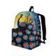 Indigenous Australian Aboriginal Backpack Aboriginal Peacock Dreaming Backpack Tribal Art Style